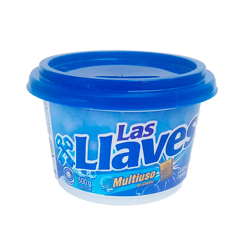 LAVAPLATOS EN CREMA LAS LLAVES 500GR